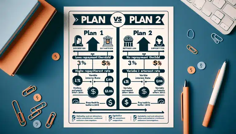 Differences Between Plan 1 and Plan 2 Student Loans